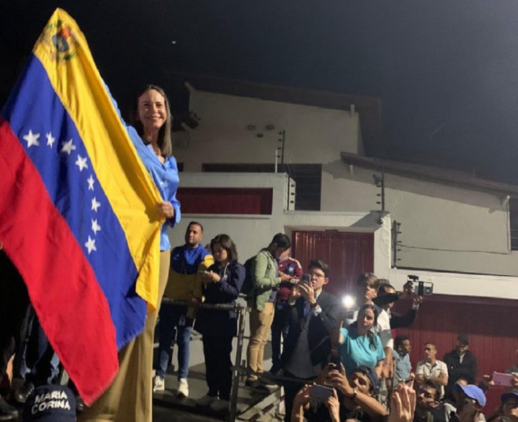 Confirmado el liderazgo de María Corina Machado en las Primarias tras el cómputo de 64,80% de los votos