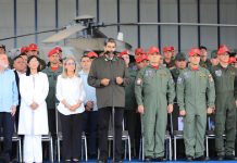 Maduro asegura que la Fuerza Armada está "presta y preparada para defender el territorio"