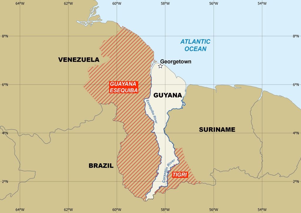 Venezuela acusa a Guyana de depredar territorio en disputa y robar petróleo, gas y oro