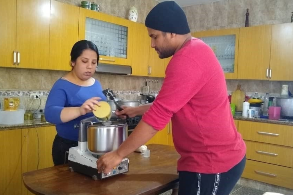 Familias venezolanas
