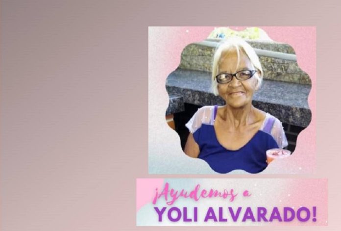 Servicio Público: Abuelita Yoli Alvarado requiere ayuda para una urgente operación de cadera