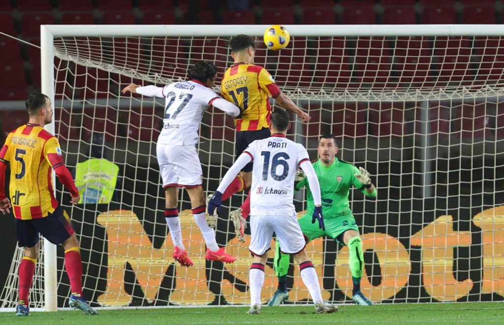 Lecce y Cagliari firmaron un empate
