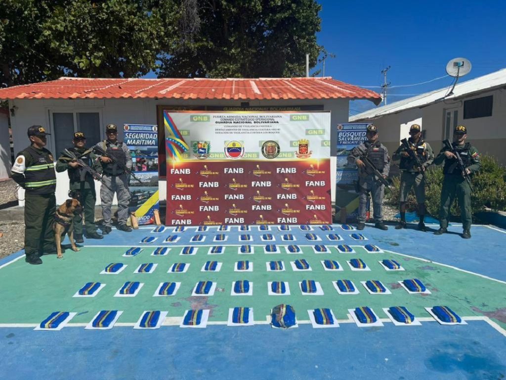 FANB halló casi 35 kilos de marihuana en el archipiélago Los Roques