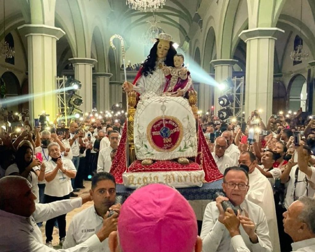 Procesión de la Divina Pastora buscará el Récord Guinness de la peregrinación más grande de Latinoamérica