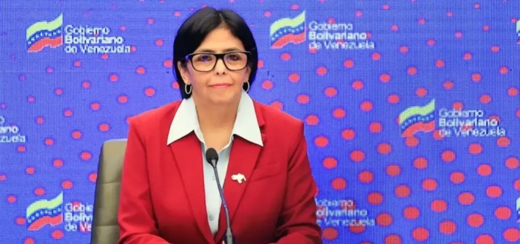 Delcy Rodríguez rechazó y tildó de «amenazantes las declaraciones del presidente de la ExxonMobil