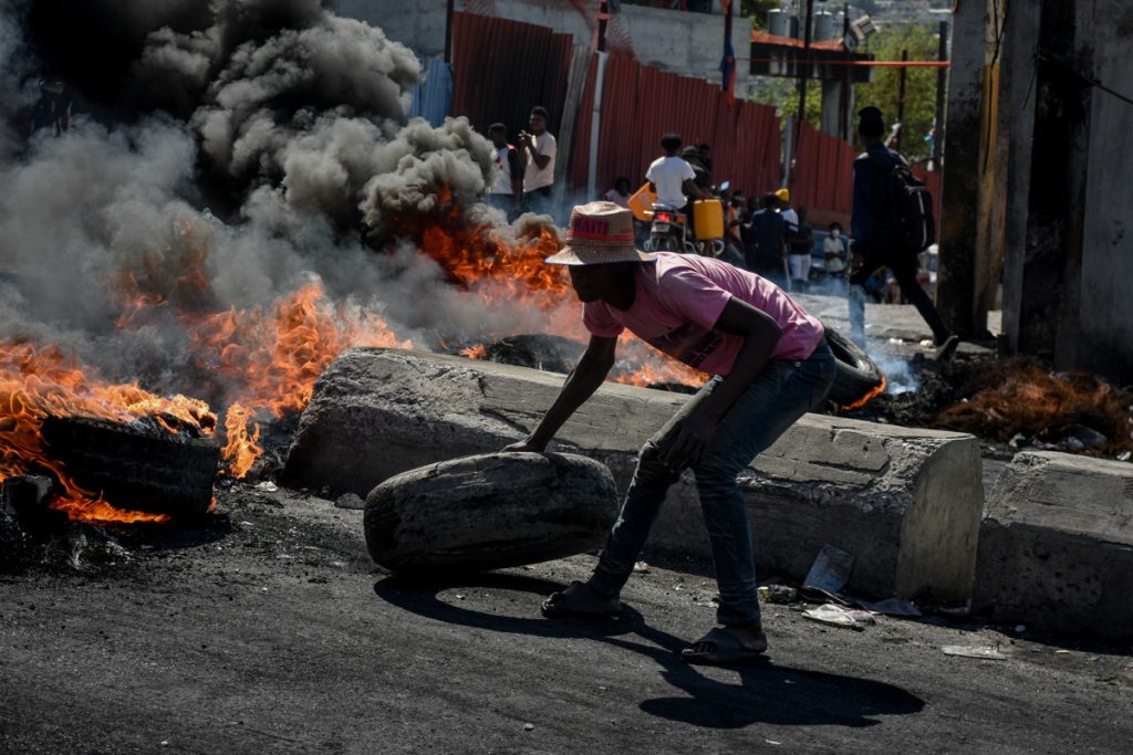 protestas violentas en Haiti