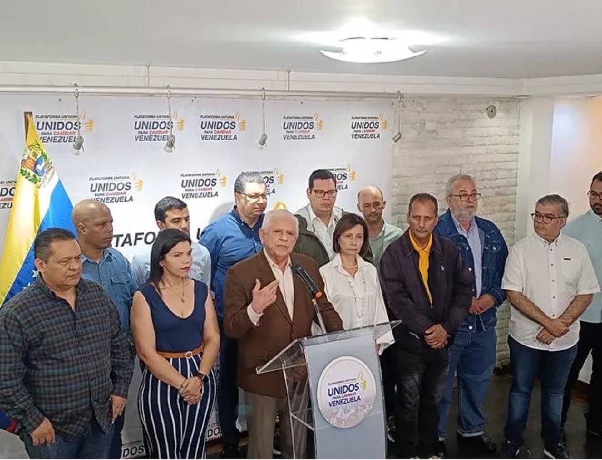 Plataforma Unitaria Democrática exigió a CNE extender plazo para inscribir candidatos