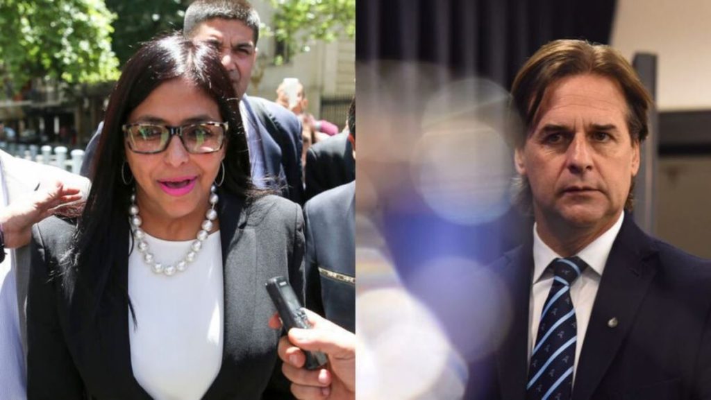 lacalle pou delcy rodriguez