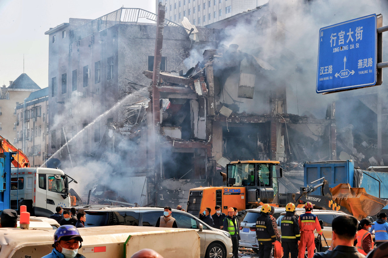 Asciende a siete el número de fallecidos por explosión en un restaurante del norte de China