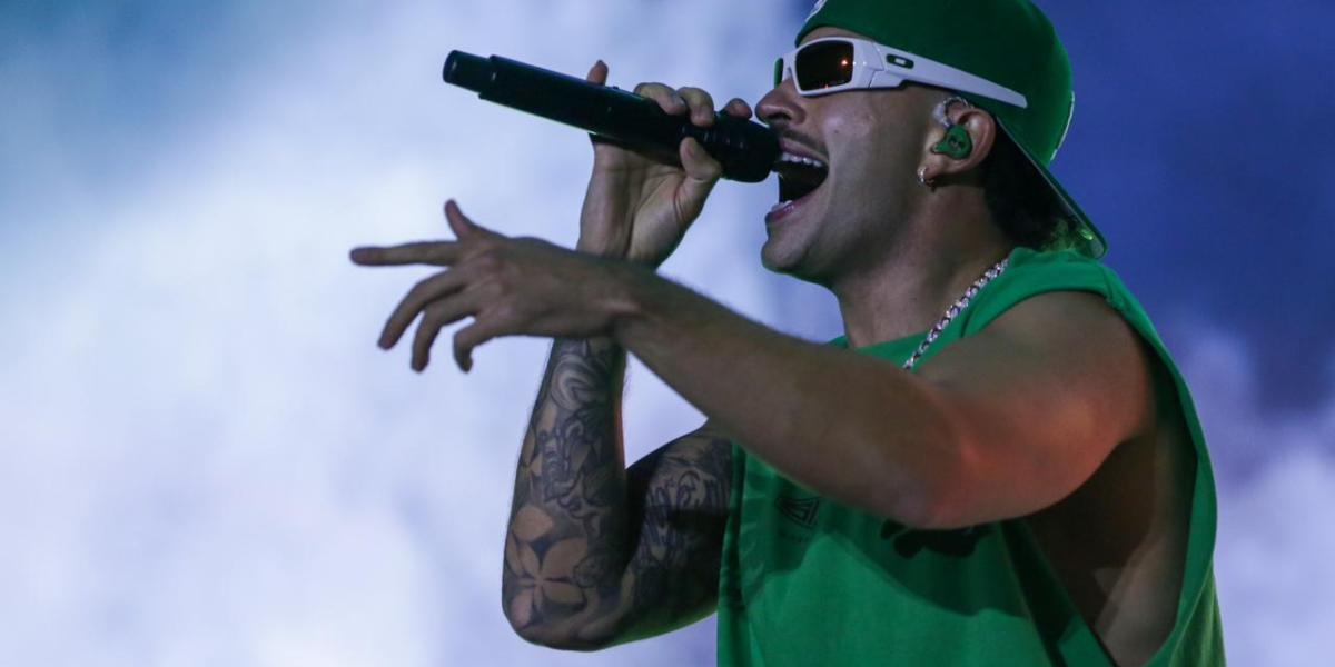 El artista urbano colombiano Feid fue la atracción principal del tercer día del Festival Estéreo Picnic (FEP) de Bogotá.