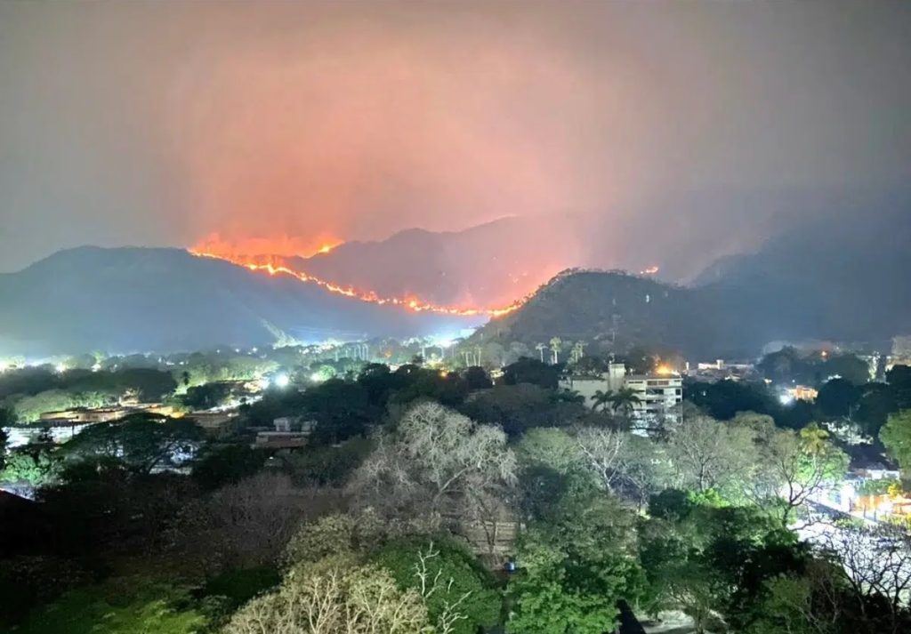 Se recuperan los guardaparques aragüeños que sufrieron quemaduras durante incendio en el Henri Pittier