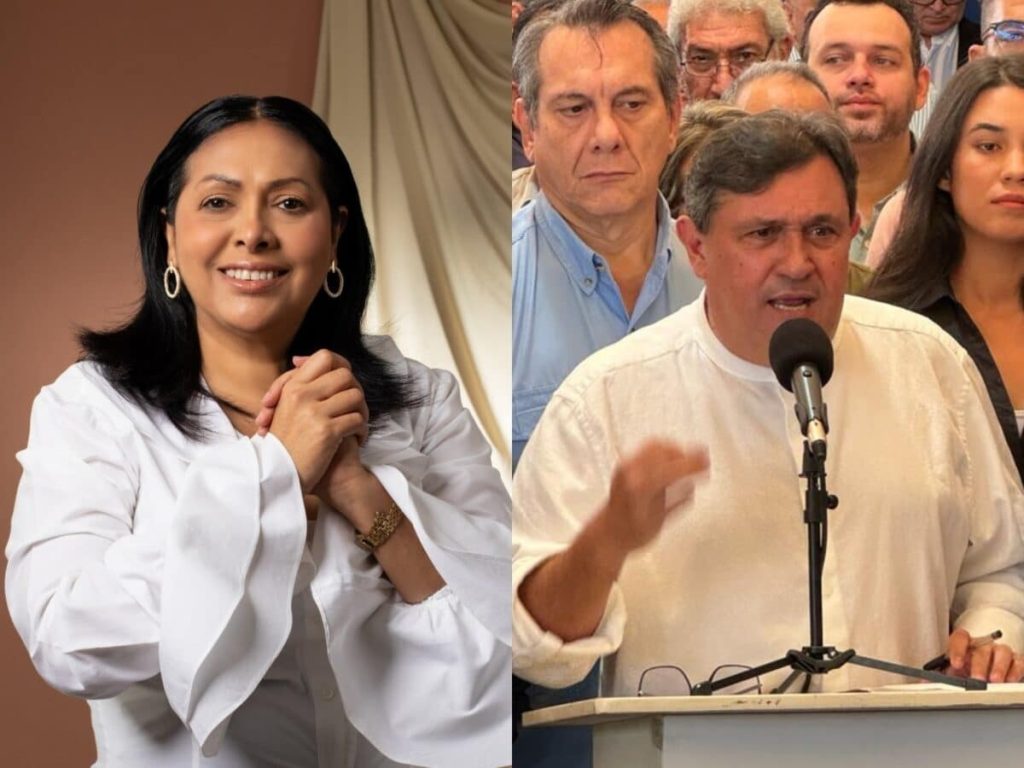 Dignora Hernández y Henry Alviarez