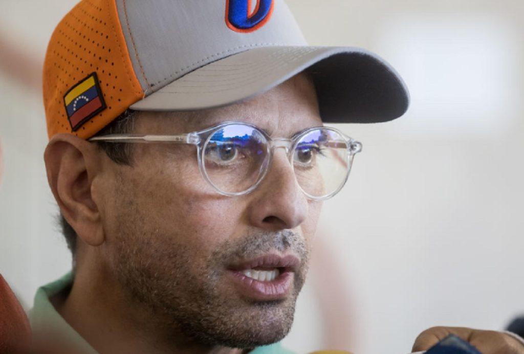 Capriles sobre próximas elecciones: “Yo voy a votar”