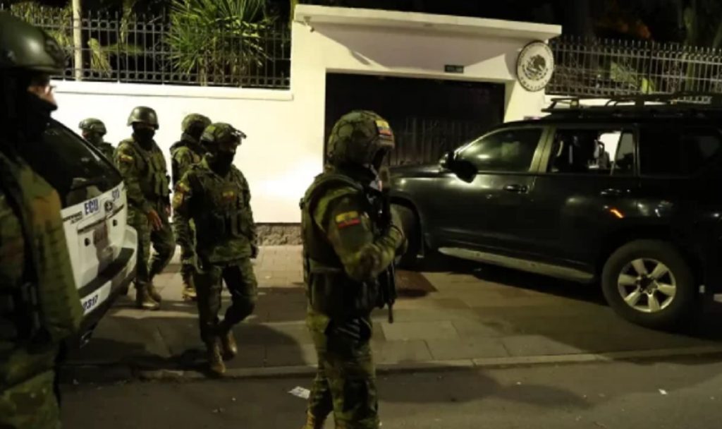 Ecuador contrademandó a México