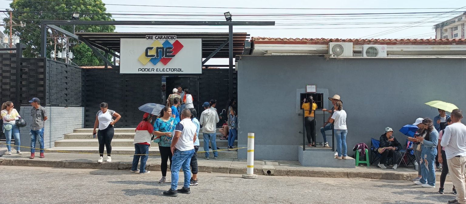 Registro electoral 28 de julio