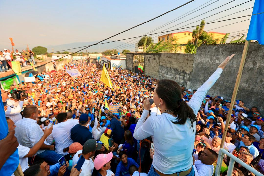 María Corina Machado desde Yaracuy: "El 28 de julio vamos a participar y ganar"