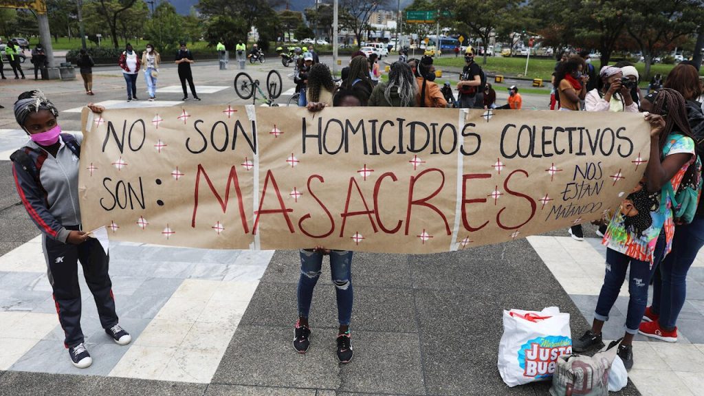 Masacre en Colombia deja 4 muertos, entre ellos un cantante de música popular y un DJ