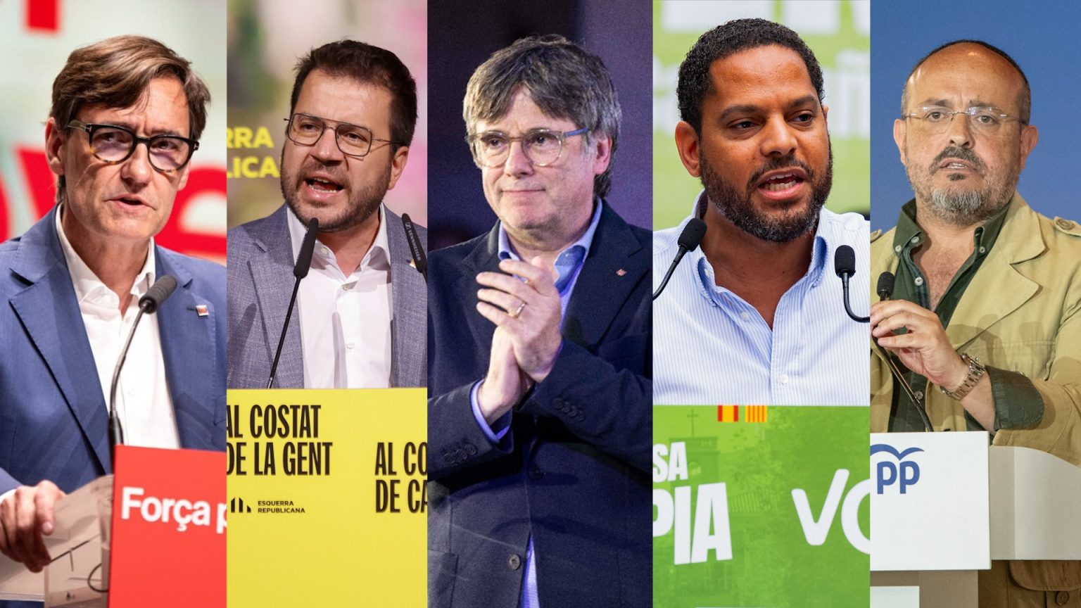 La participación en las elecciones autonómicas de catalanes se situó en 45,82 % del censo, parecido a la registrada en los comicios de 2021