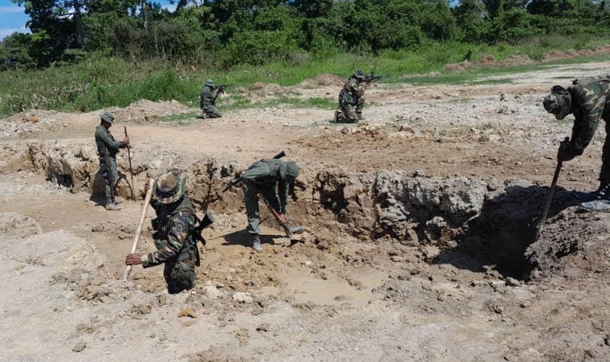 Fuerza Armada destruyó tres pistas ilegales de aterrizaje usadas por el narcotráfico