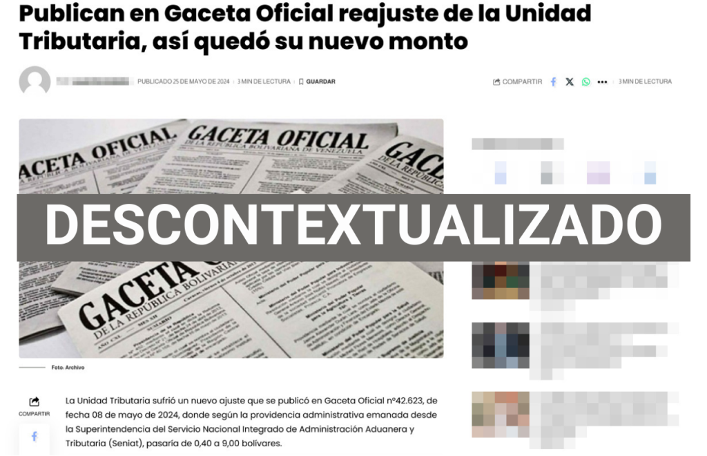 UNIDAD TRIBUTARIA