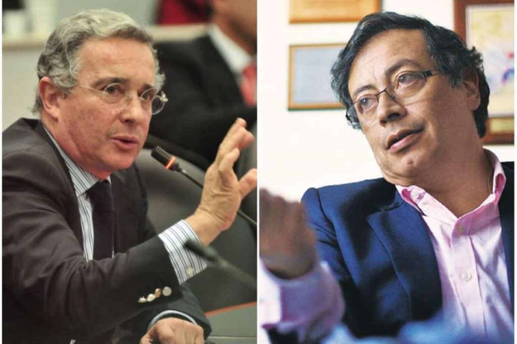 El expresidente Álvaro Uribe acusó a Gustavo Petro, de querer instigar una guerra civil en Colombia y desafiar constantemente la Constitución