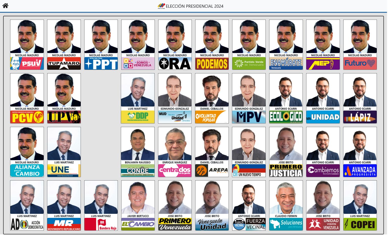 Candidatos a las elecciones presidenciales del 28 de julio en Venezuela propusieron acuerdos de gobernabilidad
