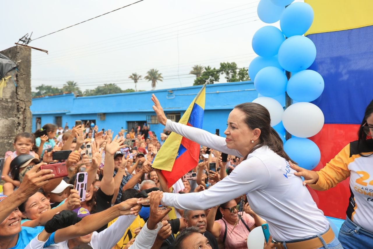 María Corina Machado valora apoyo de Argentina, Costa Rica, Guatemala, Paraguay y Uruguay