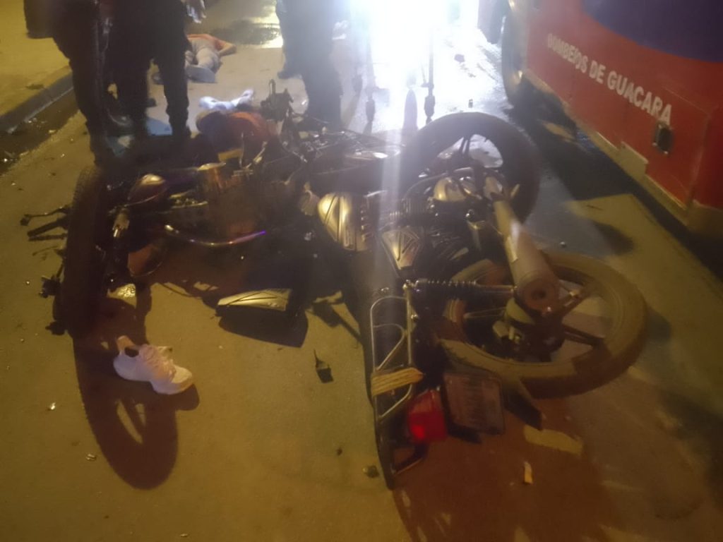 choque entre motos en San Diego