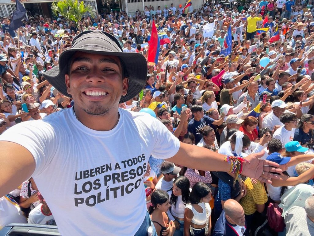 Liberado integrante de Vente Venezuela Javier Cisneros