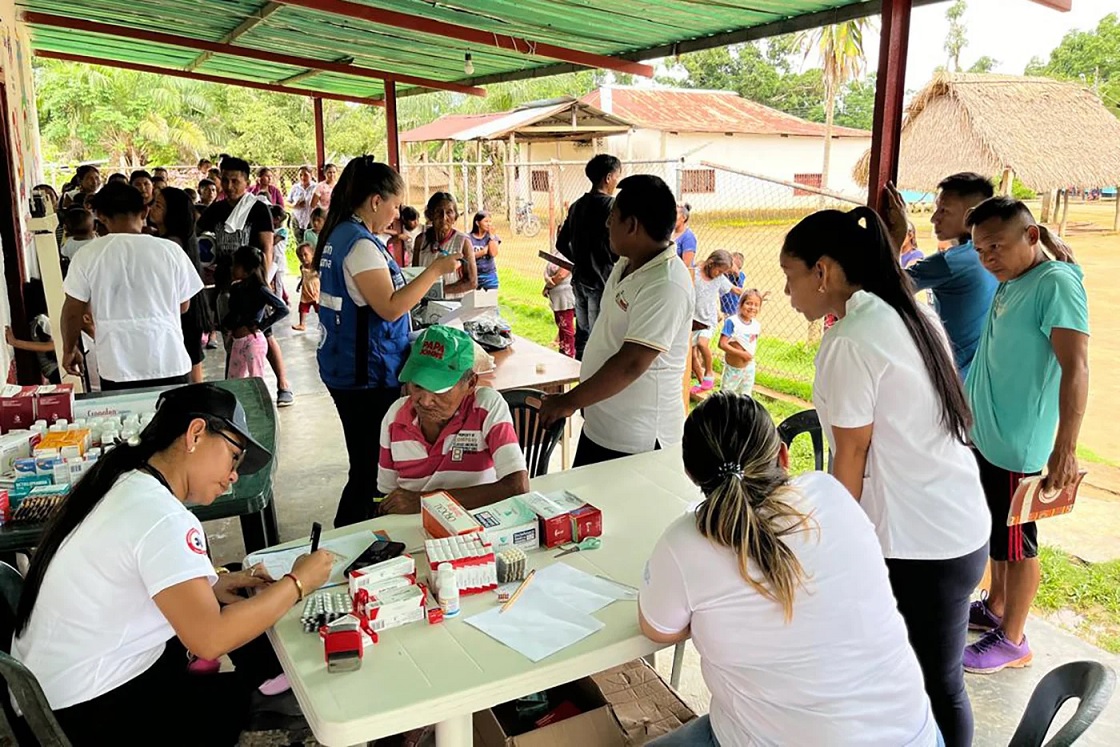 Min.Salud ofrece atención médica a poblaciones indígenas con el apoyo técnico de la OPS