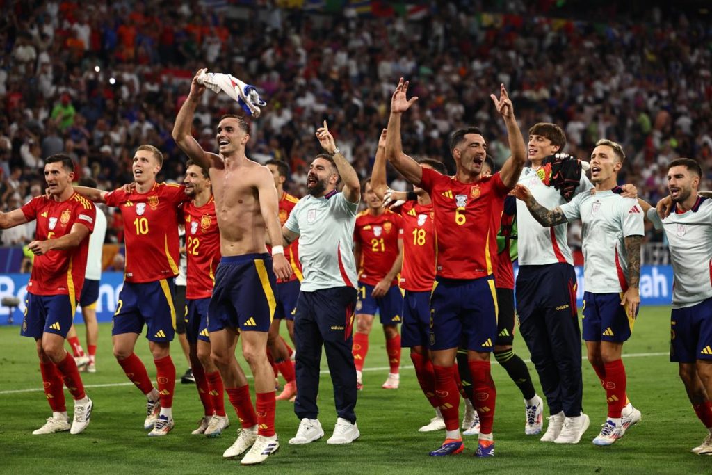 España venció a Francia.