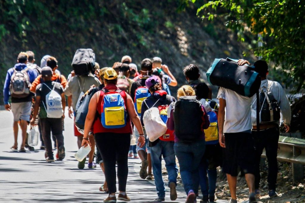 Maduro insiste en que las sanciones económicas provocaron la migración venezolana