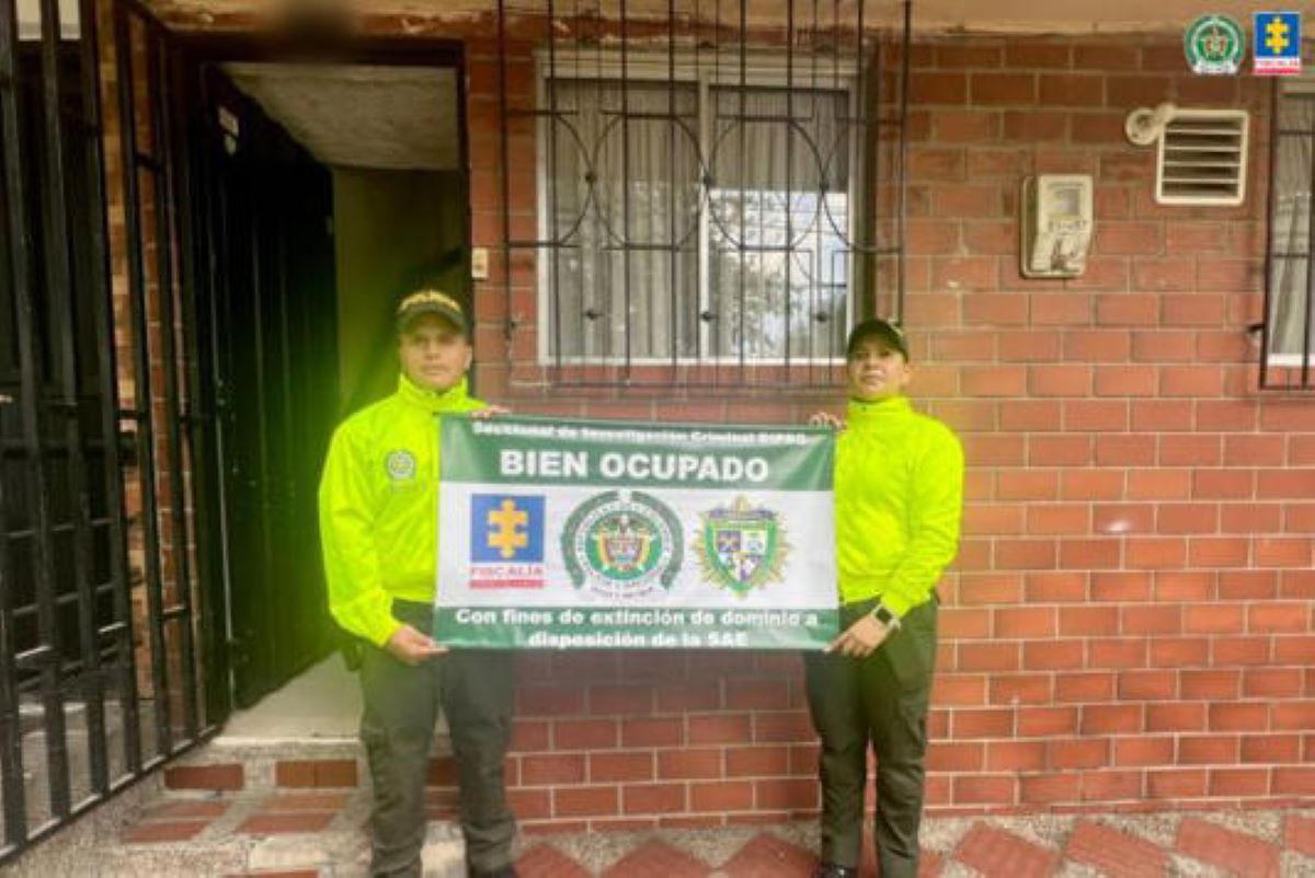 Incautan nueve inmuebles