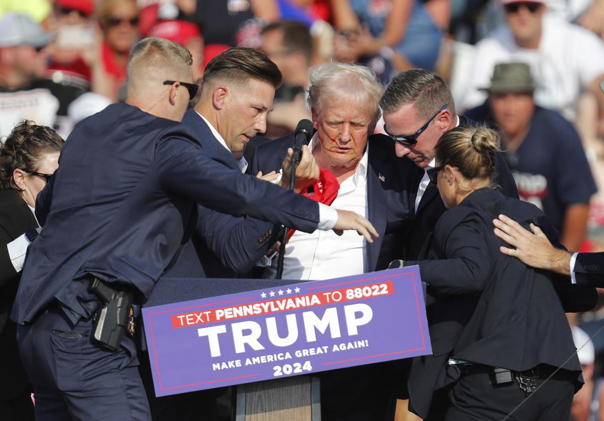 Herido Trump