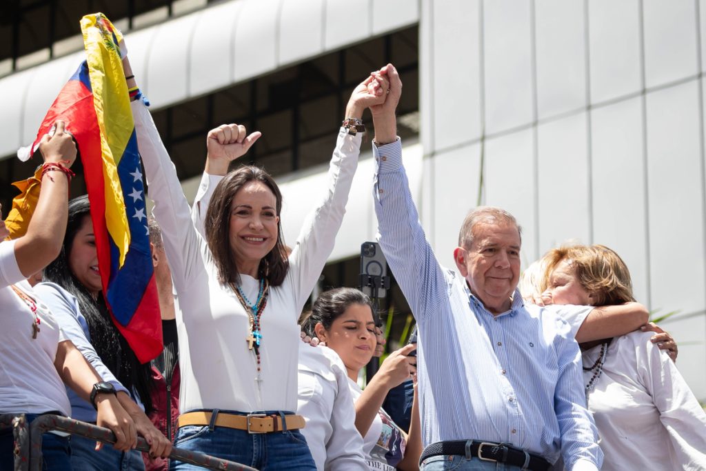 Conceden el Premio al Coraje de derechos humanos a Edmundo González y María Corina Machado