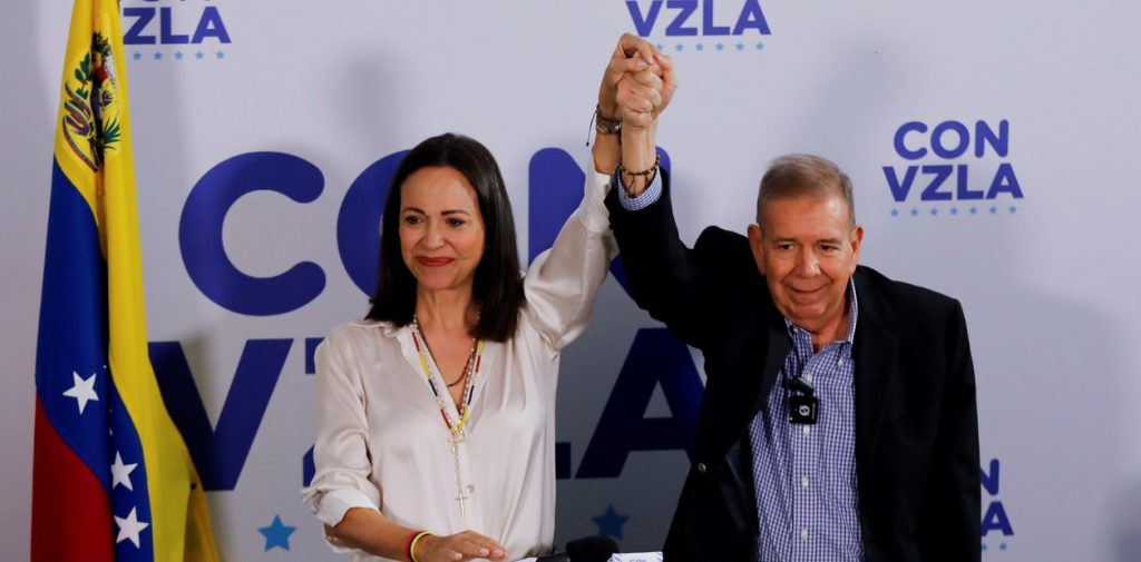 Machado y González Urrutia siguen lucha por la victoria electoral
