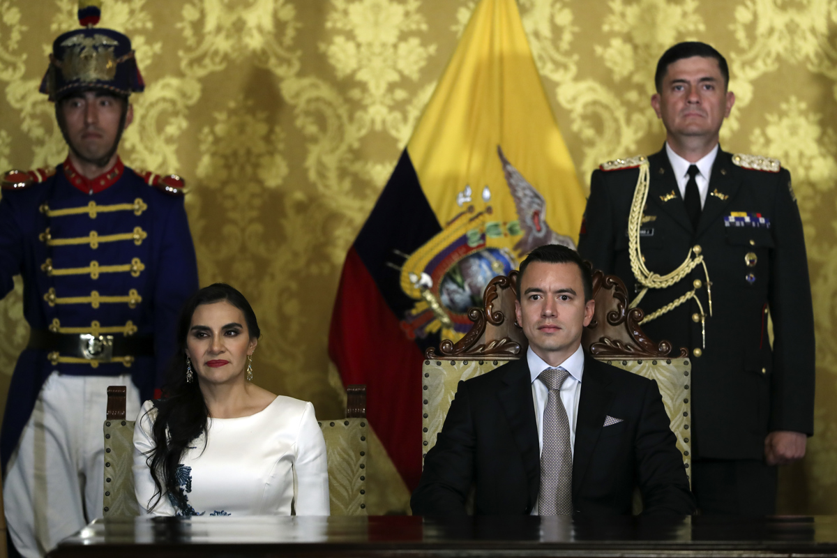 ecuador daniel noboa veronica abad