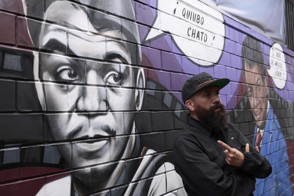 Celebrando 113 años del natalicio del actor Mario Moreno o 'Cantinflas' se develó un mural y recorrido turístico en su honor en México