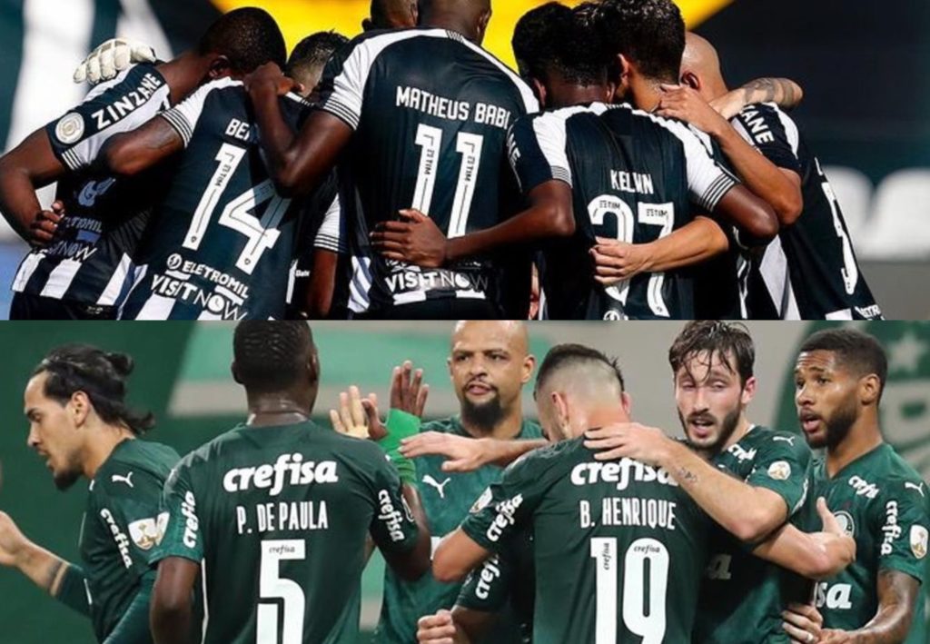 Botafogo y Palmeiras