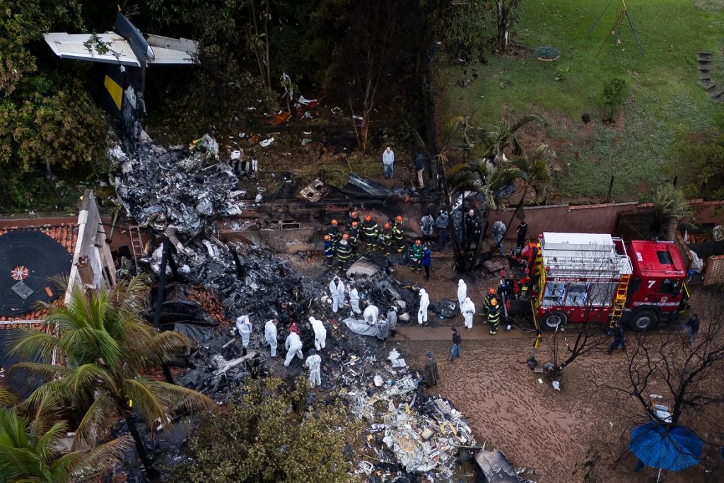 Identificadas las dos primeras de las 62 víctimas del accidente aéreo en Brasil