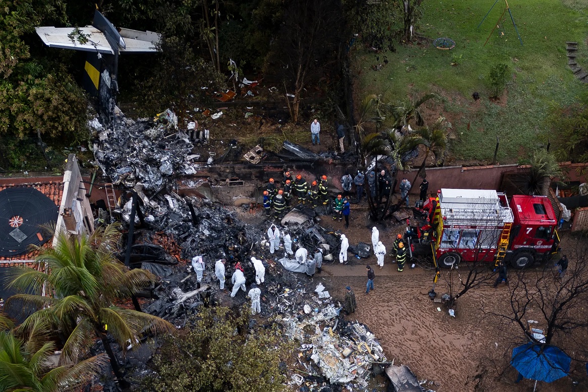 Identificadas las dos primeras de las 62 víctimas del accidente aéreo en Brasil