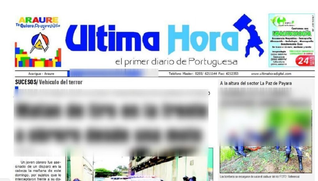 Amenazas gubernamentales obligaron el cierre técnico de diario portugueseño