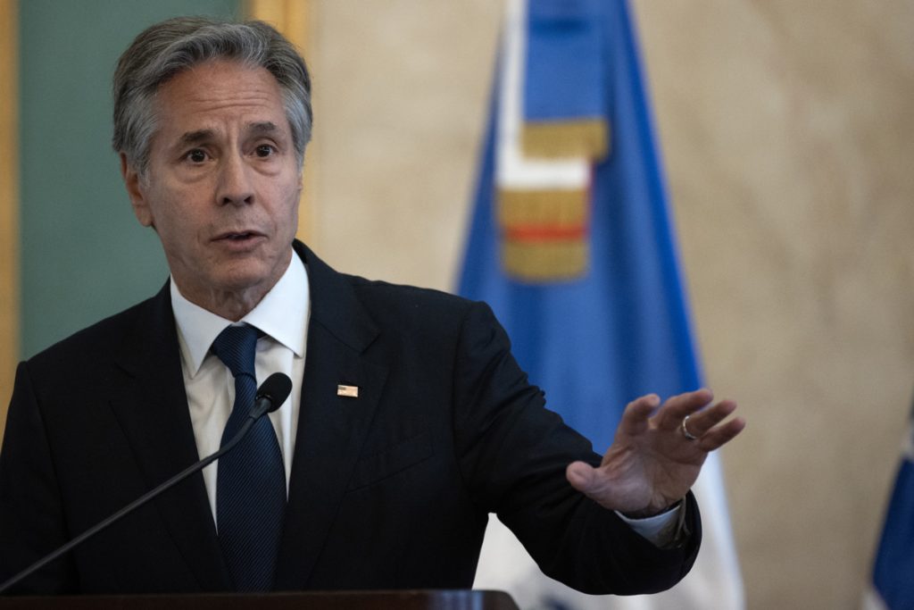 El secretario de Estado de EE.UU, Anthony Blinken