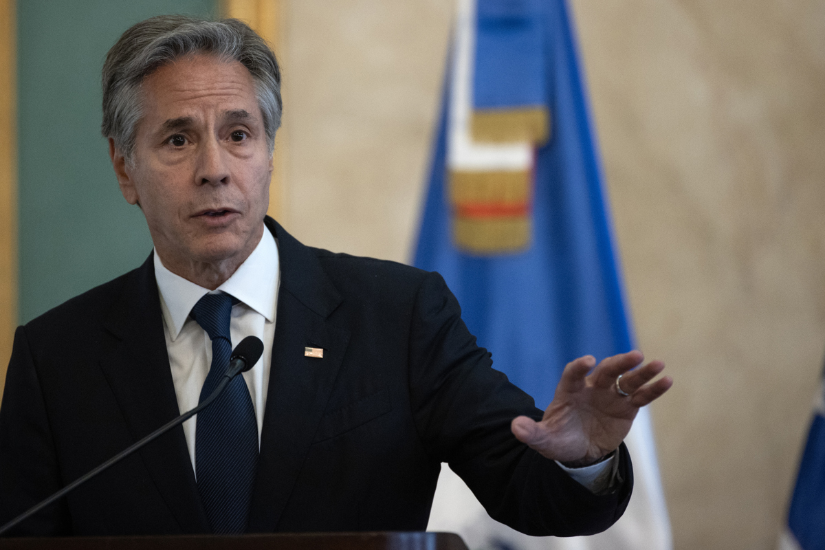 El secretario de Estado de EE.UU, Anthony Blinken