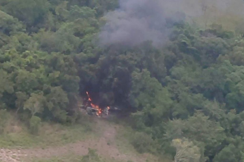 Militares inutilizaron una aeronave presuntamente vinculada con el narcotráfico