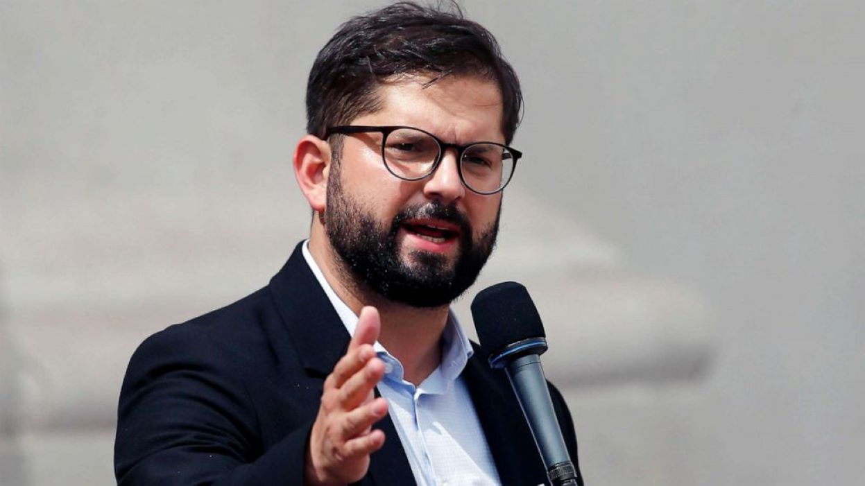 Un exilio forzado Boric terremoto