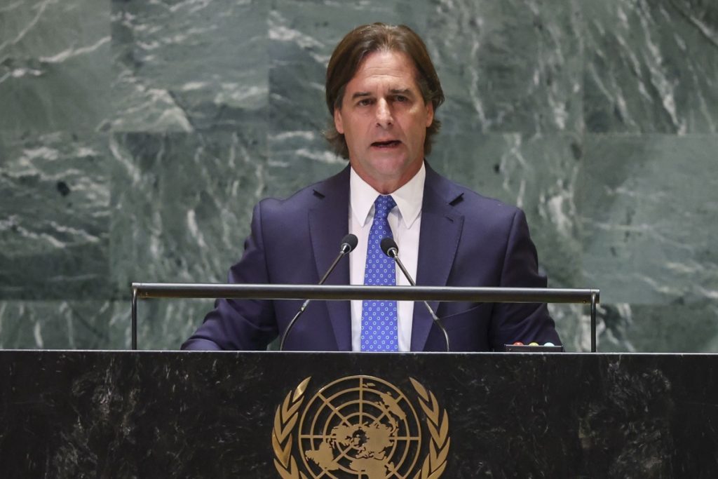 Lacalle Pou asegura en la ONU que ha llegado la hora de actuar por Venezuela