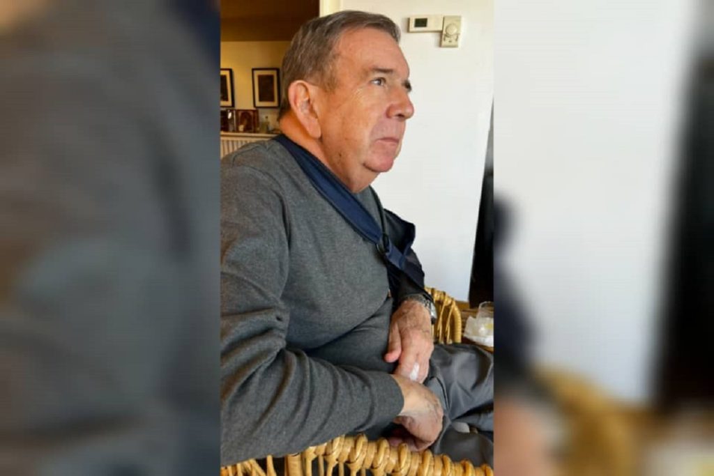 González Urrutia atendido en hospital luego de un traspié