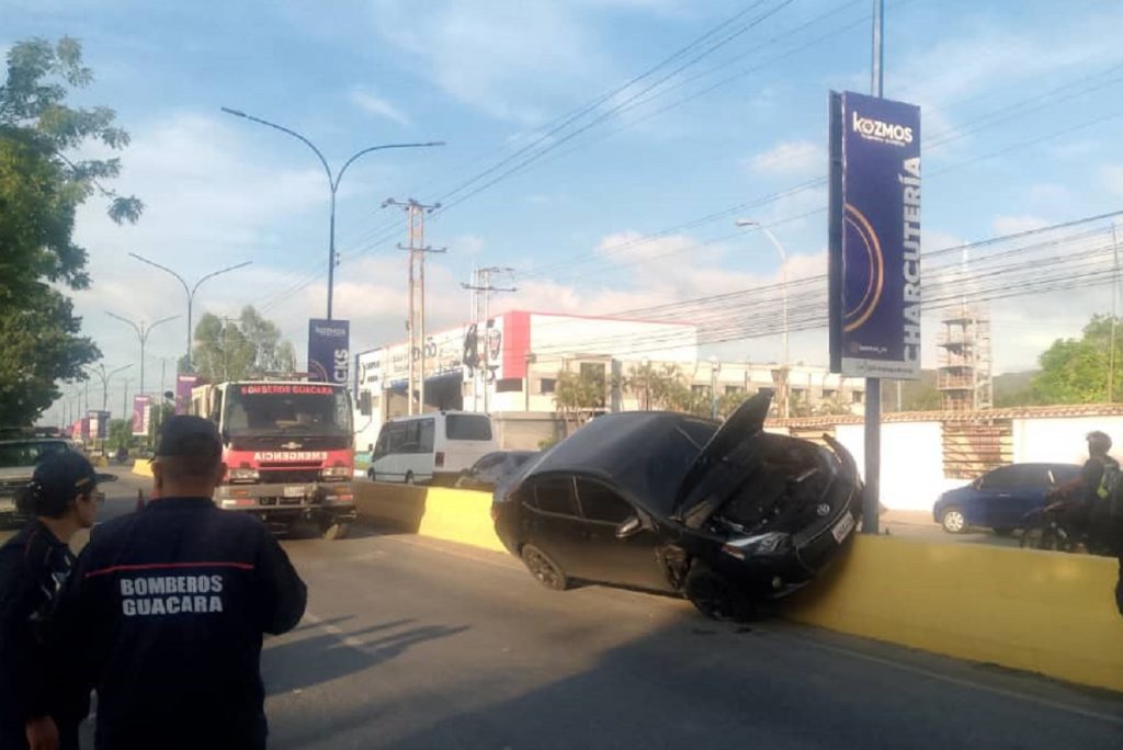 Colisión en Guacara