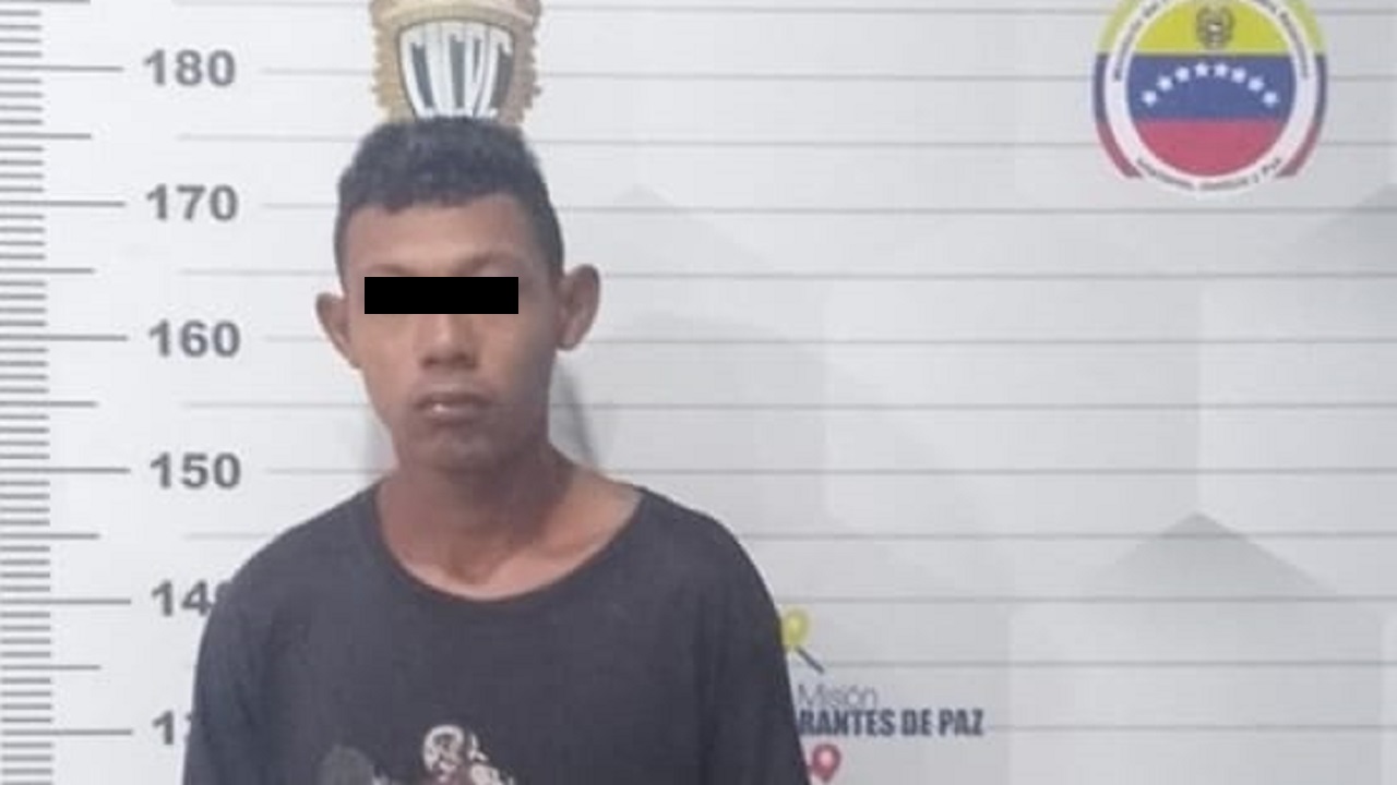 Detenido en Zulia